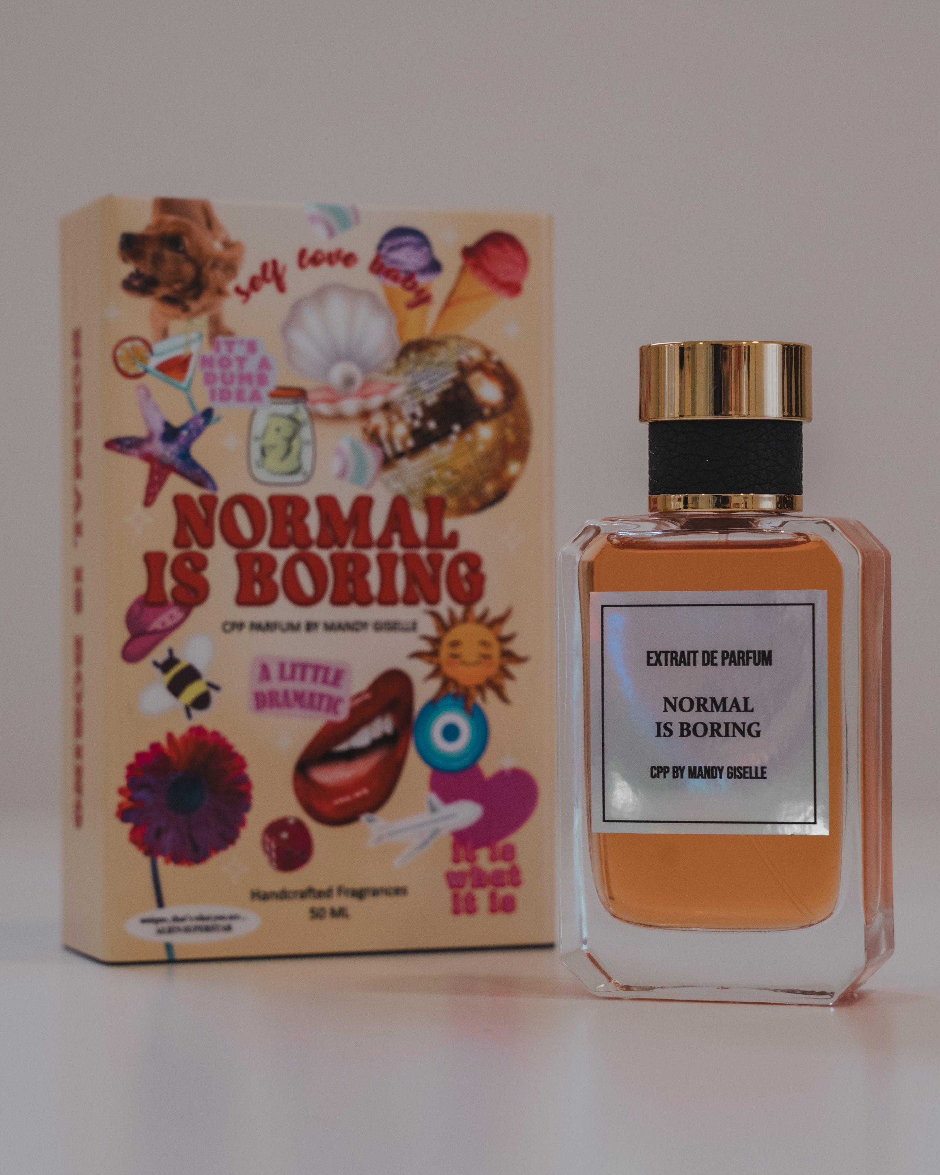 NORMAL IS BORING by Mandy Giselle